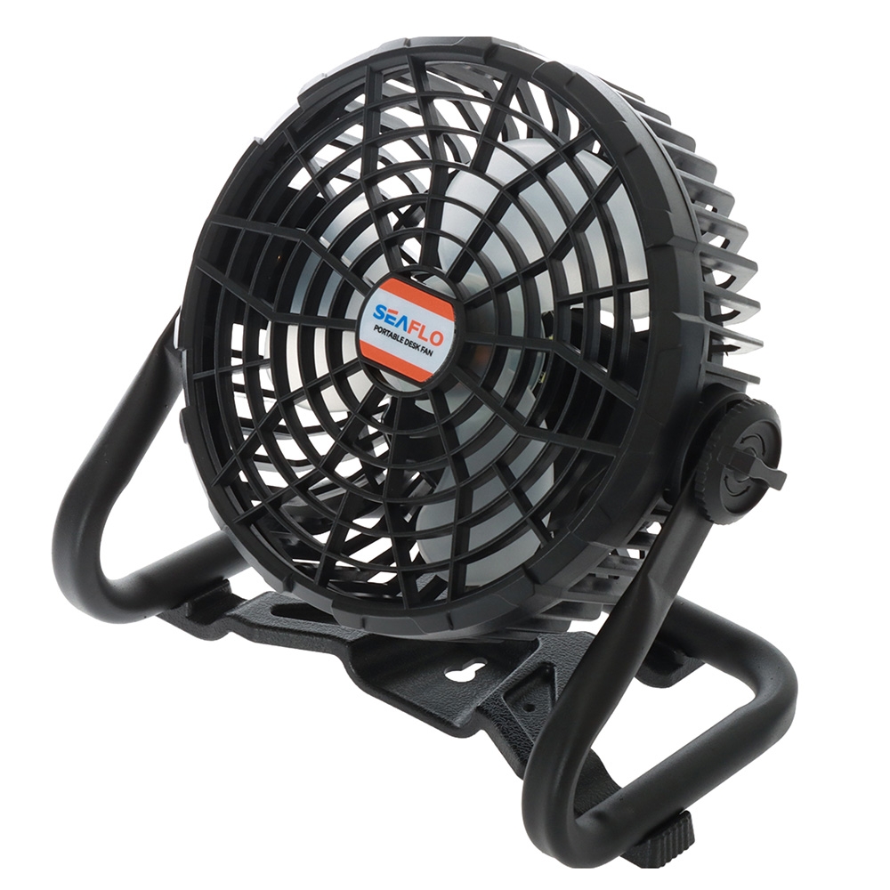 Seaflo 2-in-1 Hi-Efficiency Portable Rechargeable Fan