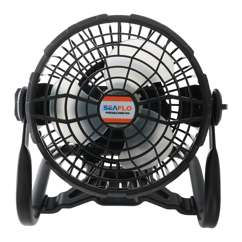 Seaflo 2-in-1 Hi-Efficiency Portable Rechargeable Fan