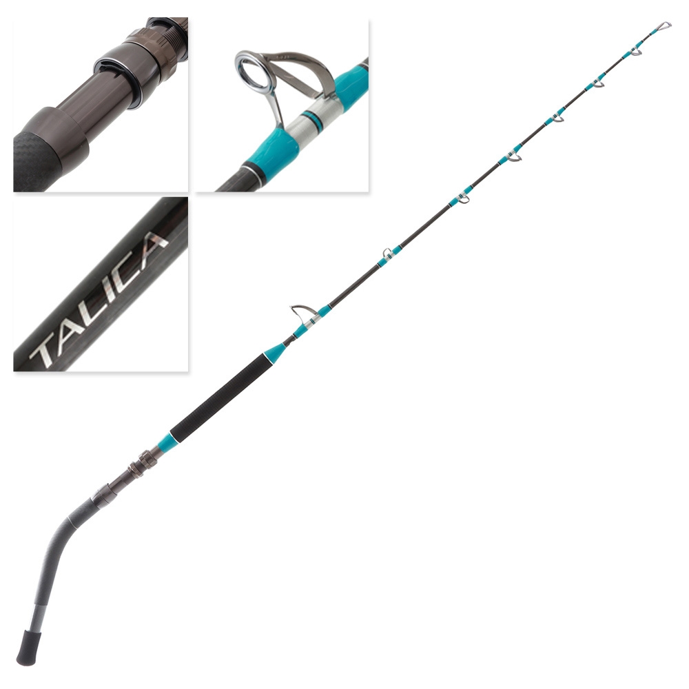 Shimano Talica Offshore OH Spiral Wrap Bent Butt Game Rod 6ft 50-80lb 2pc
