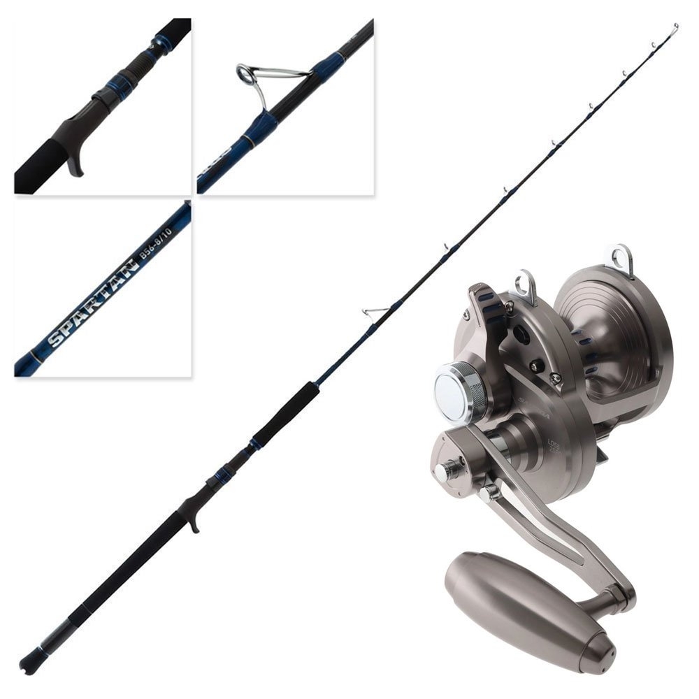 Daiwa Saltiga LD55 Spartan 2-Speed Bluefin Tuna Jigging Combo 5ft 6in PE 8-10 1pc