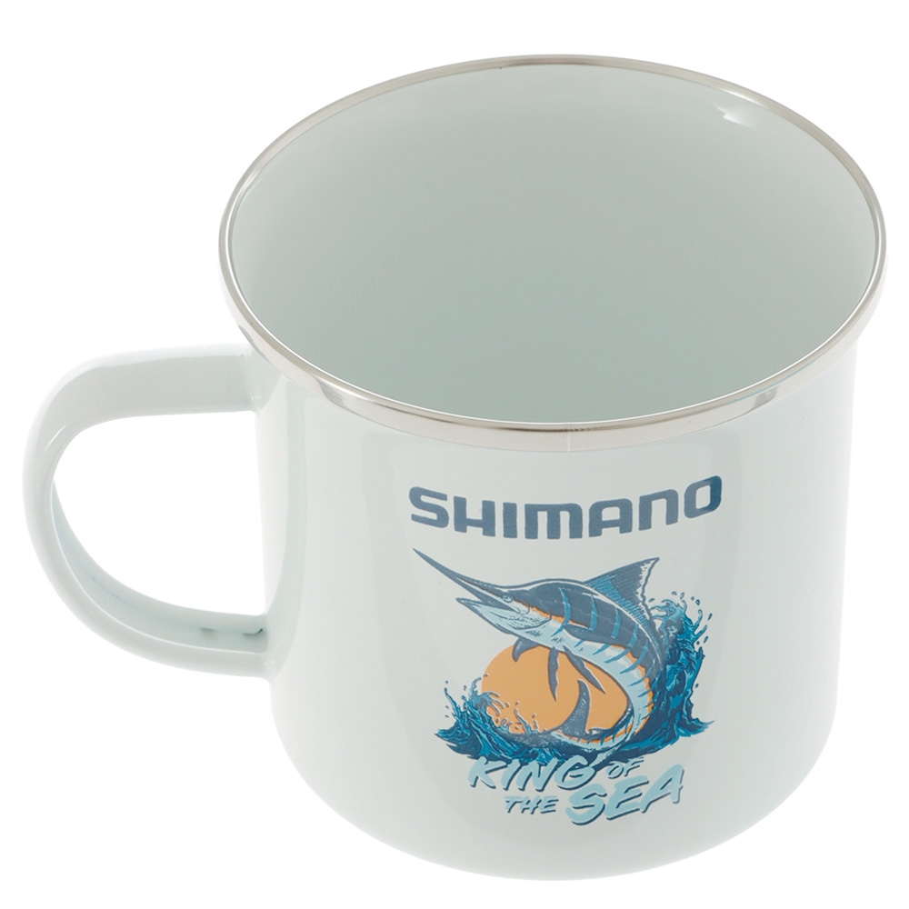 Shimano Enamel Mug Fish Vibes 350ml 2-Pack