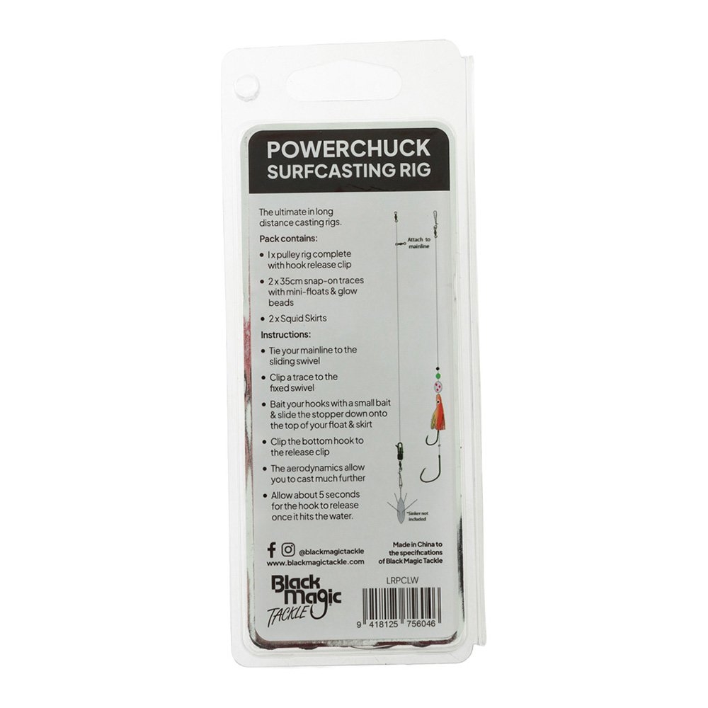Black Magic Powerchuck Surfcasting Rig Qty 2 