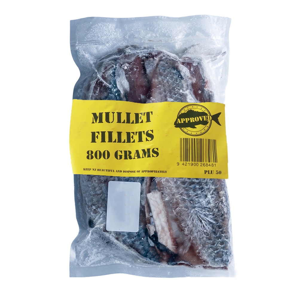 Mullet Fillets Frozen Bait 800g