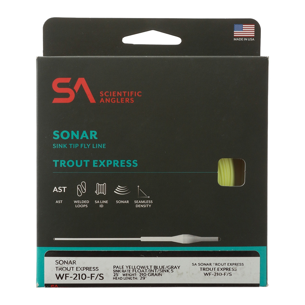 Scientific Anglers Sonar Trout Express Sink Tip Fly Line 210gr 6-7WT