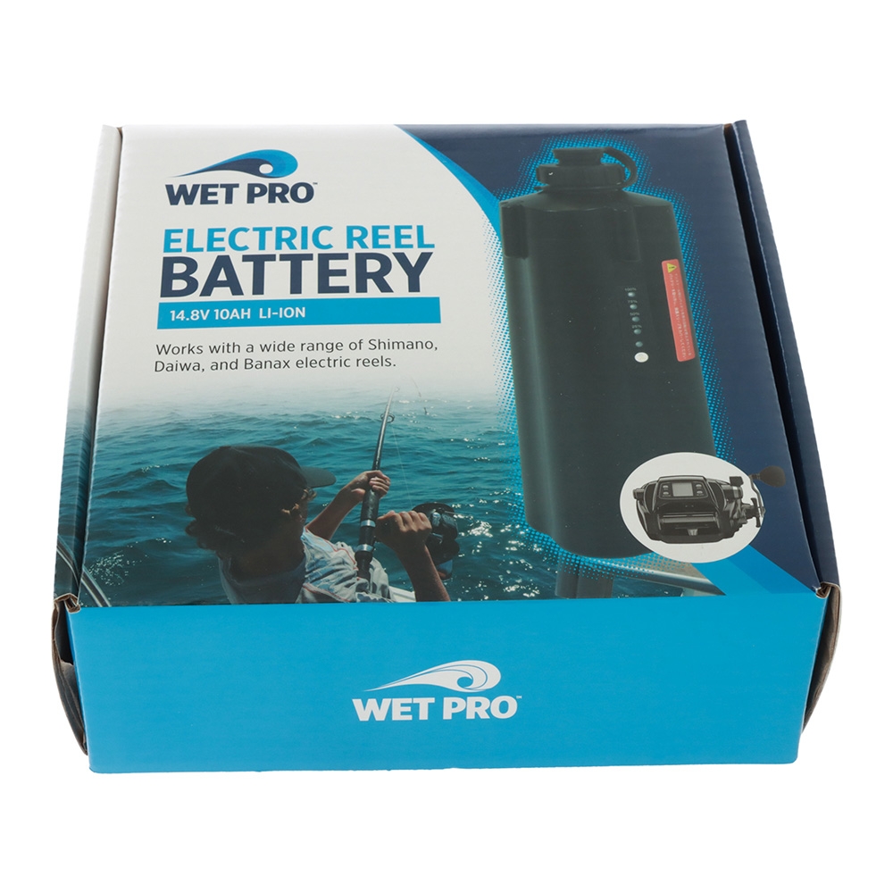 Wet Pro Lithium Electric Reel Battery 14.8V 10Ah