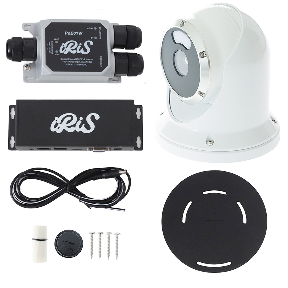 Iris Photon 4K UHD Ultra Low Light Camera White 12mm Lens