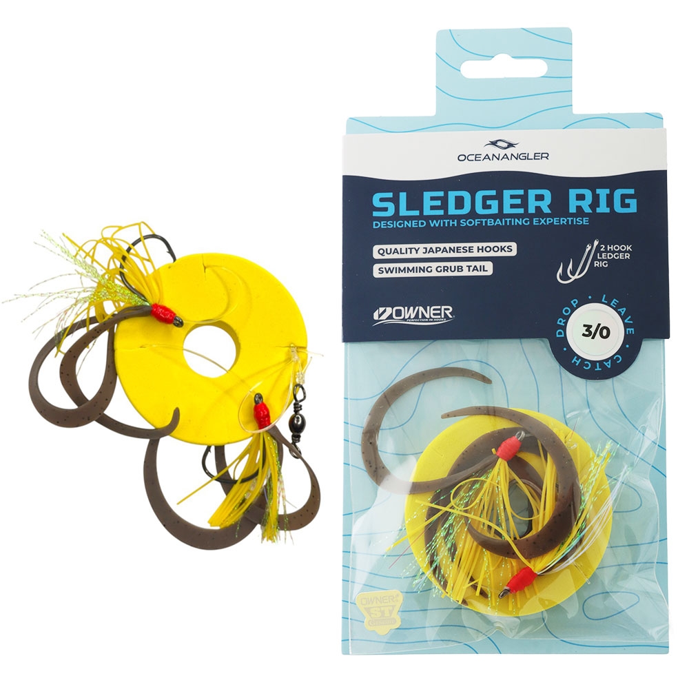 Ocean Angler Sledger Rigs 3/0 Bruised Banana