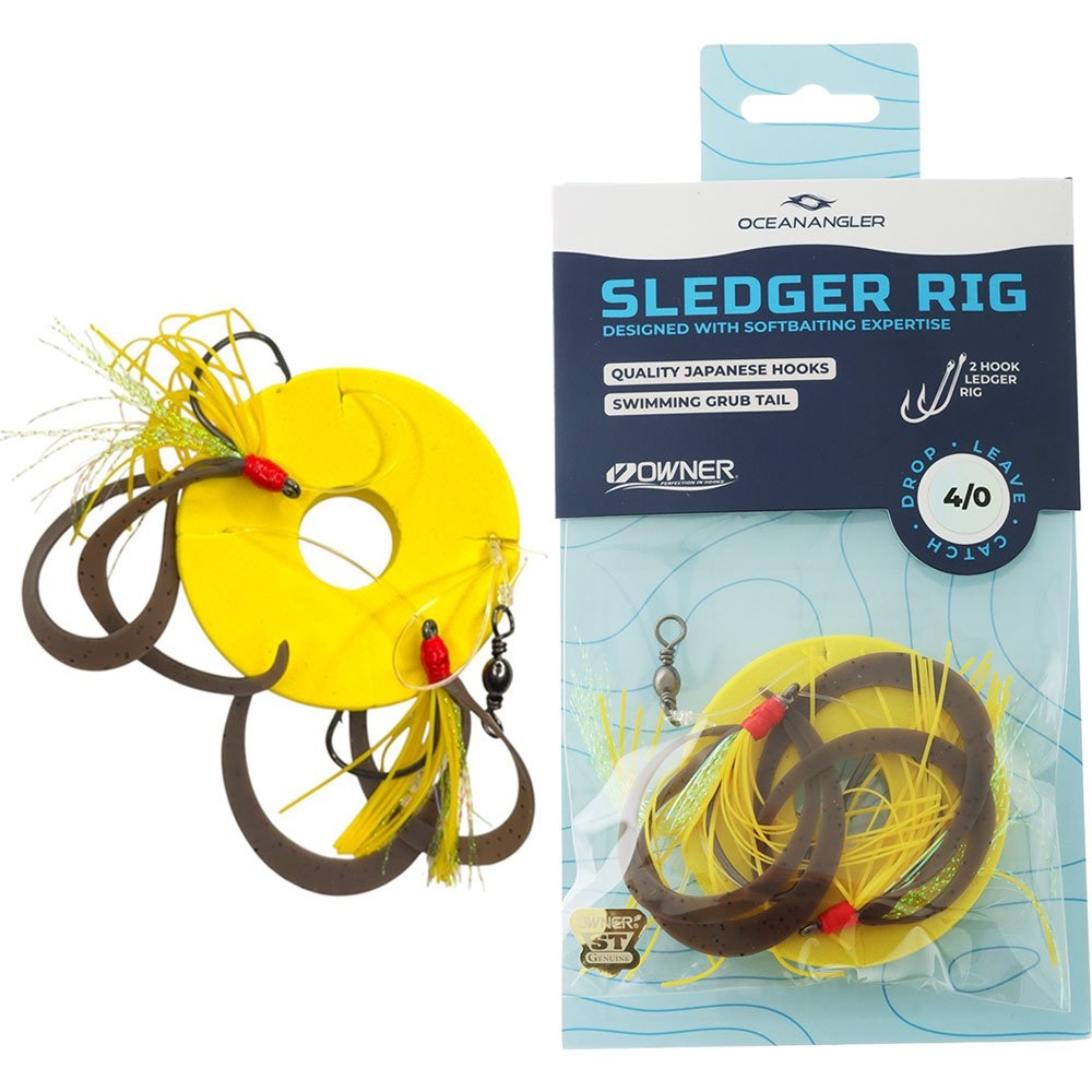 Ocean Angler Sledger Rigs 4/0 Bruised Banana