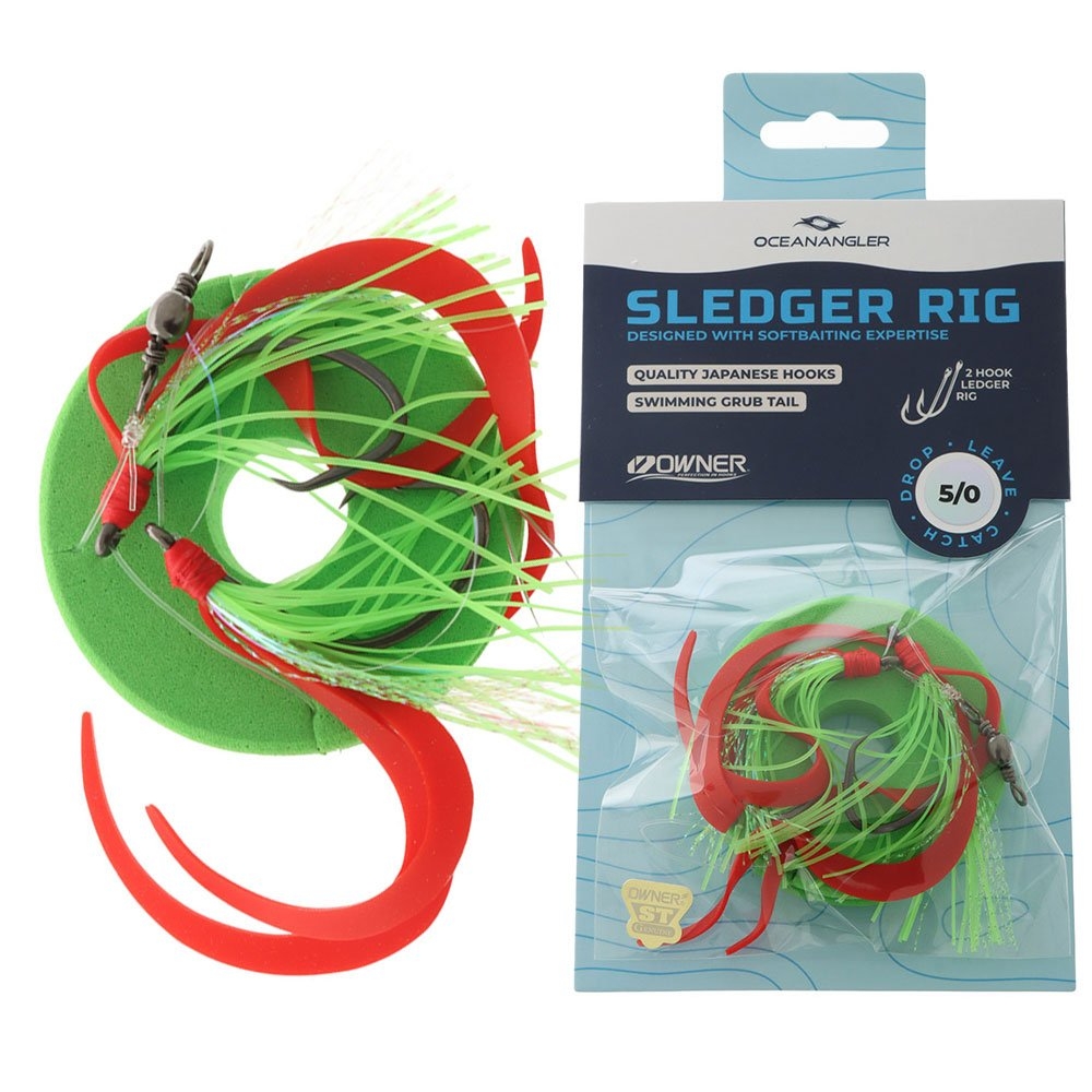 Ocean Angler Sledger Rigs 5/0 Nuked Chicken