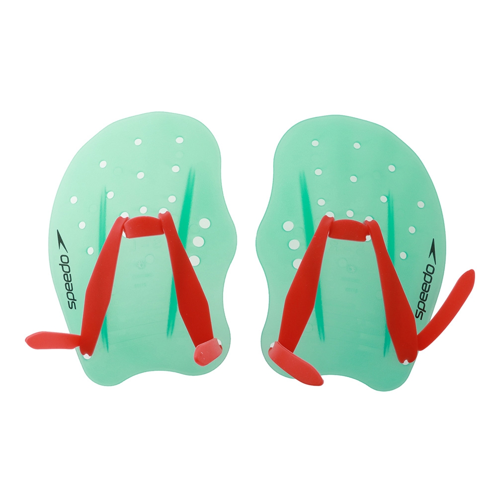 Speedo Tech Swimming Paddle Arctic Glass Green Small