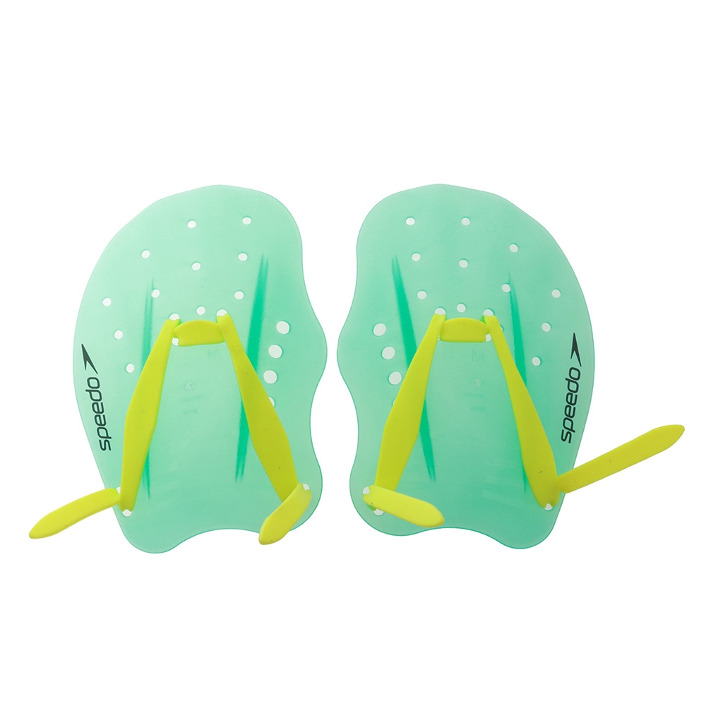 Speedo Tech Swimming Paddle Arctic Glass Green Medium