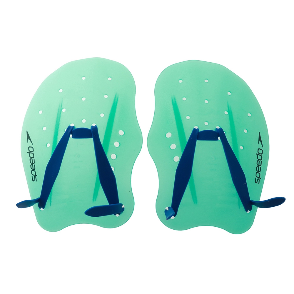 Speedo Tech Swimming Paddle Arctic Glass Green Large