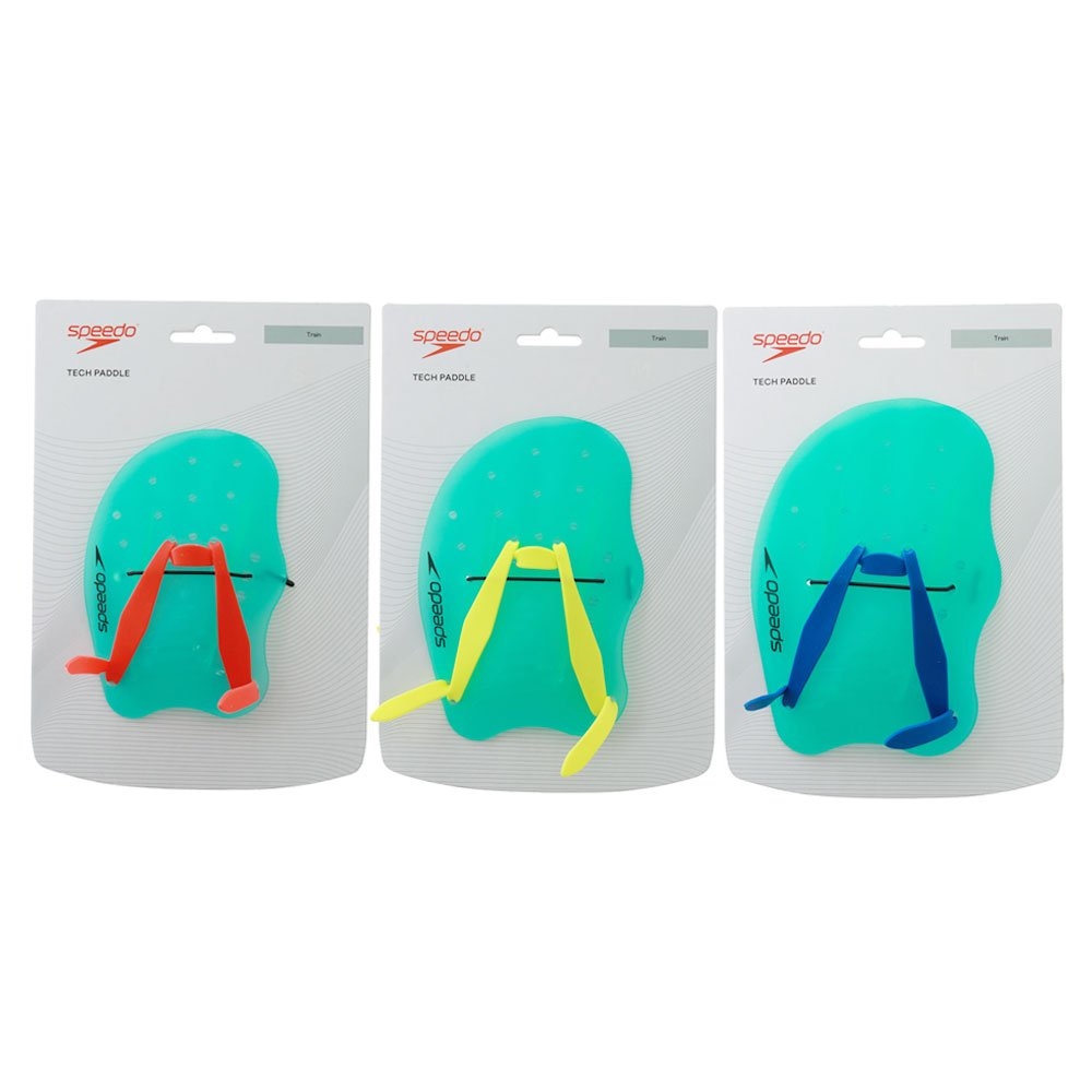 Speedo Tech Swimming Paddle Arctic Glass Green