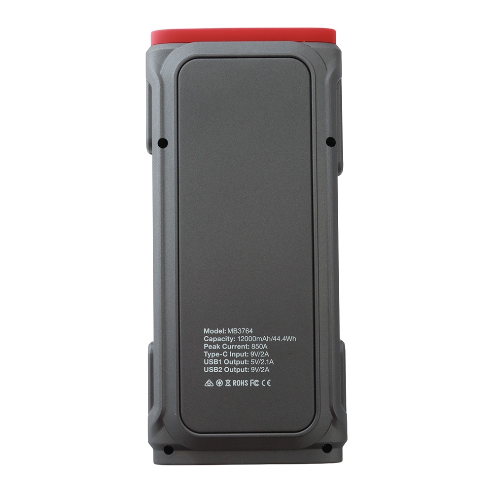 Powertech MB3764 Portable Jump Starter / Power Bank with Wireless Charger 12V 850A