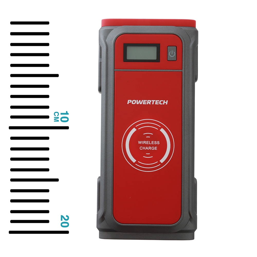 Powertech MB3764 Portable Jump Starter / Power Bank with Wireless Charger 12V 850A