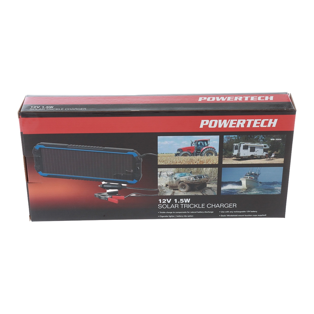 Powertech MB3504 Solar Trickle Charger 12V 1.5W