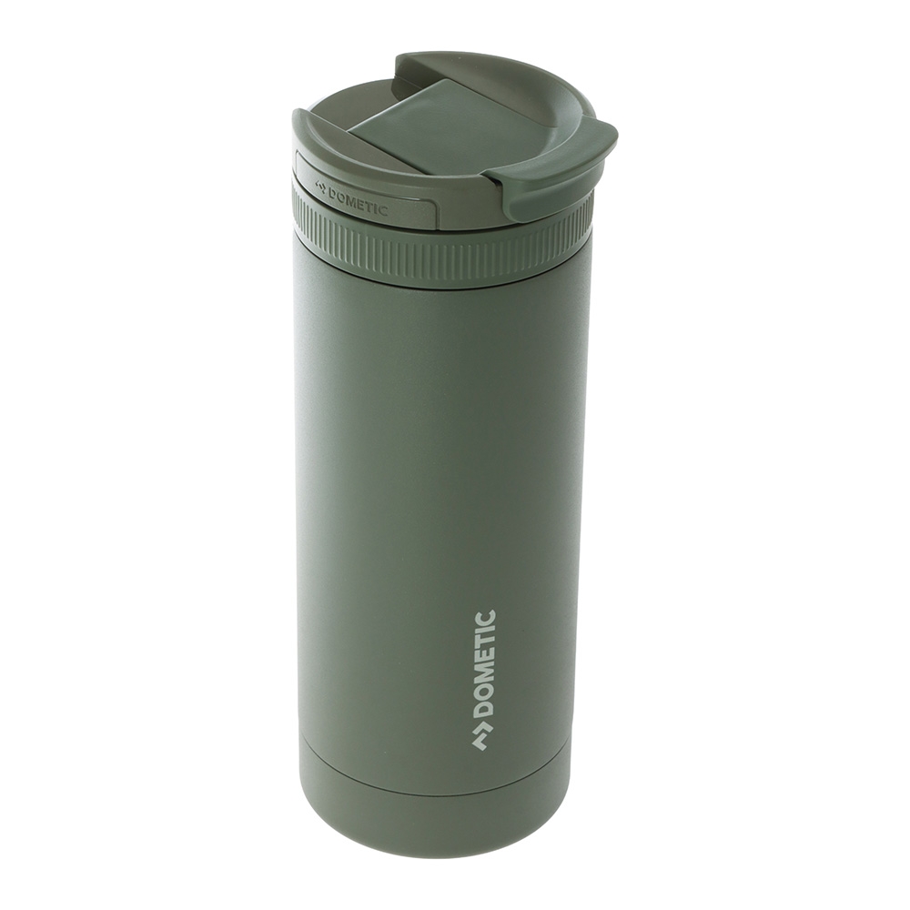 Dometic Insulated Stainless Steel Tumbler with Controlled-flow Swig Lid 500ml Lichen