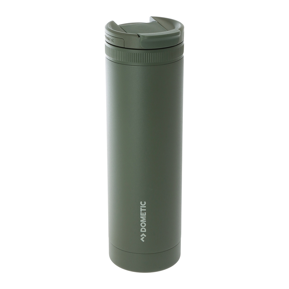 Dometic Insulated Stainless Steel Tumbler with Controlled-flow Swig Lid 650ml Lichen