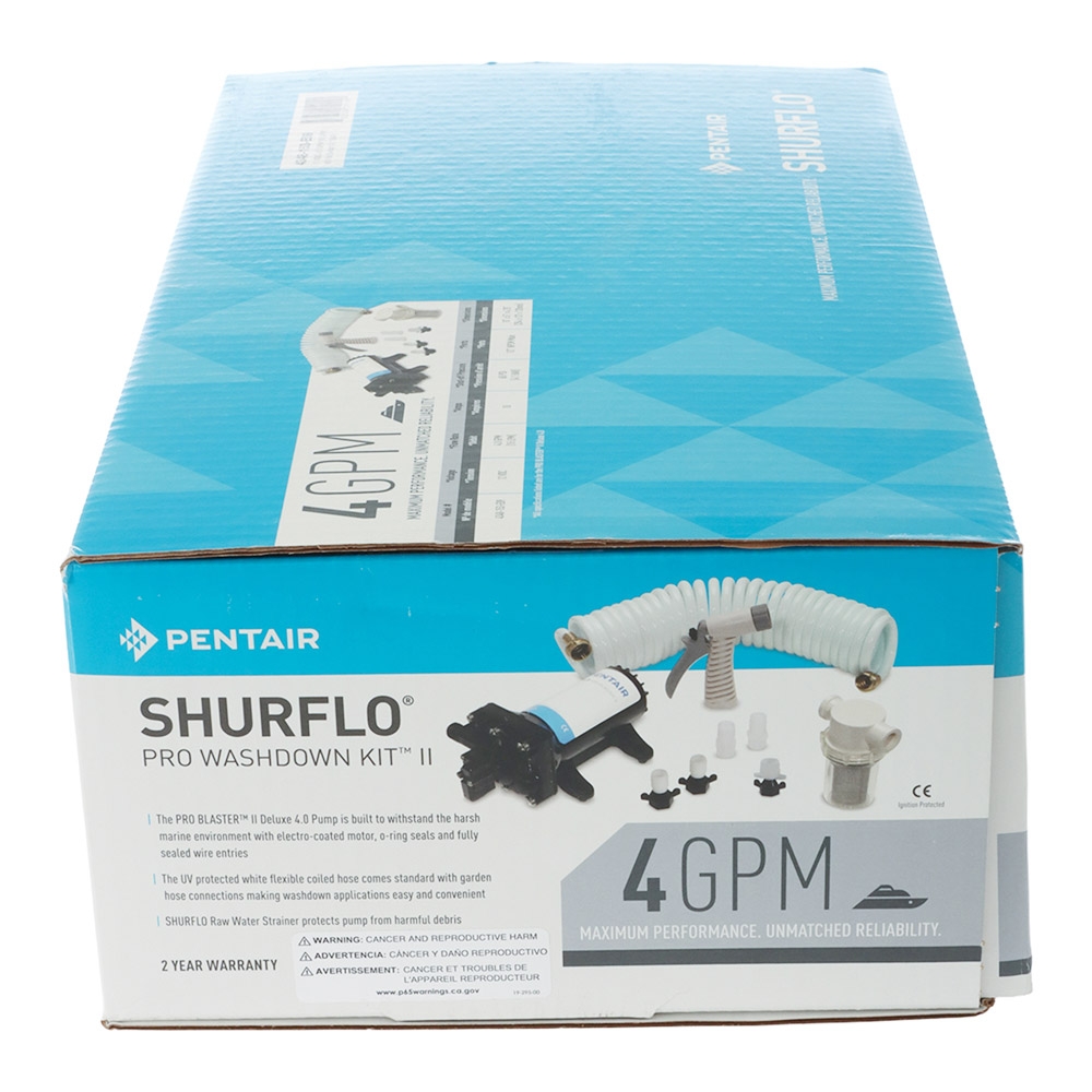 Shurflo Pro Washdown Kit II Deluxe 4.0 12V 15LPM 60PSI