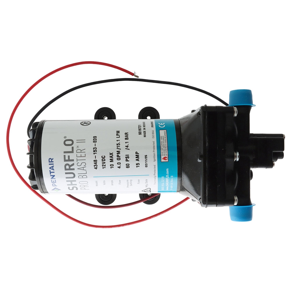 Shurflo Pro Washdown Kit II Deluxe 4.0 12V 15LPM 60PSI