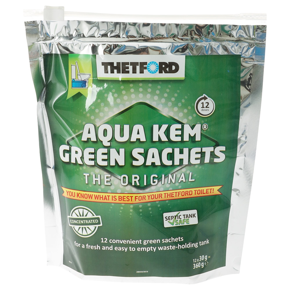 Thetford Aqua Kem Green Sachets 12 Pack