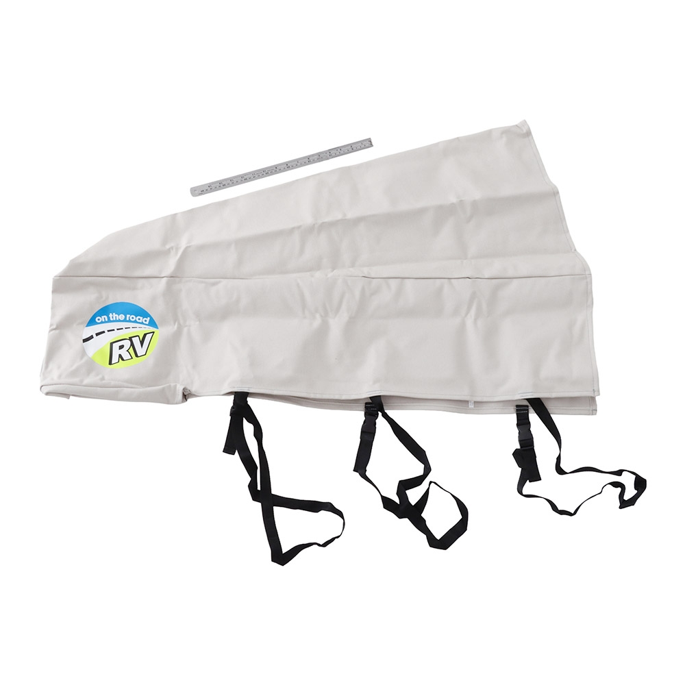 On The Road RV Canvas A-Frame Drawbar Cover