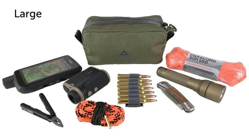 Manitoba Clothing Expedition Molle Belt Pouch Olive Large