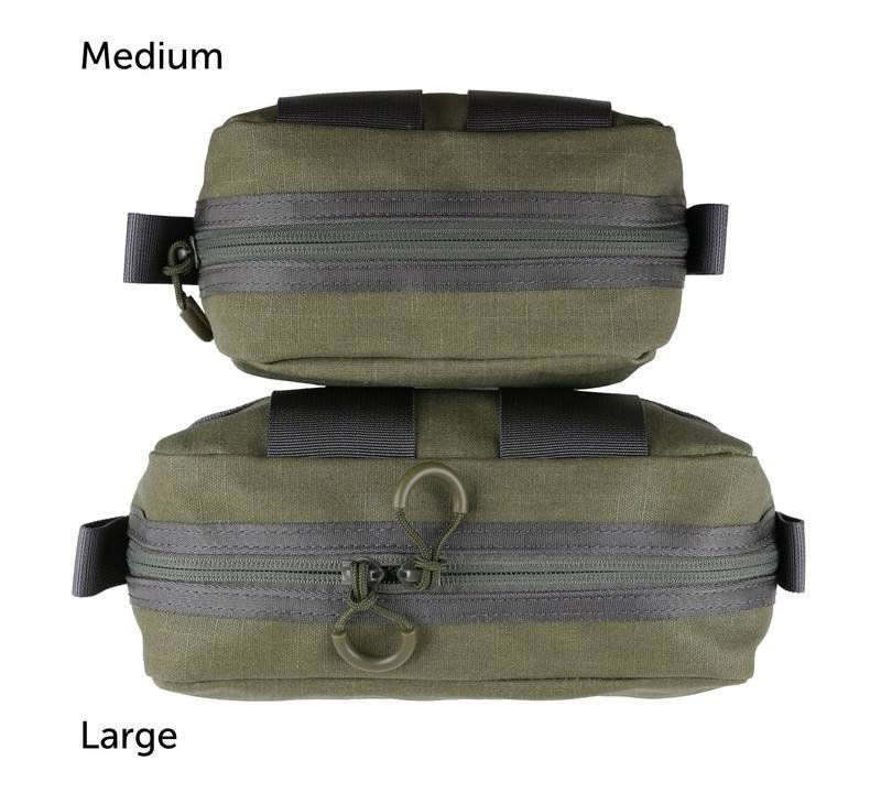 Manitoba Clothing Expedition Molle Belt Pouch Olive Large