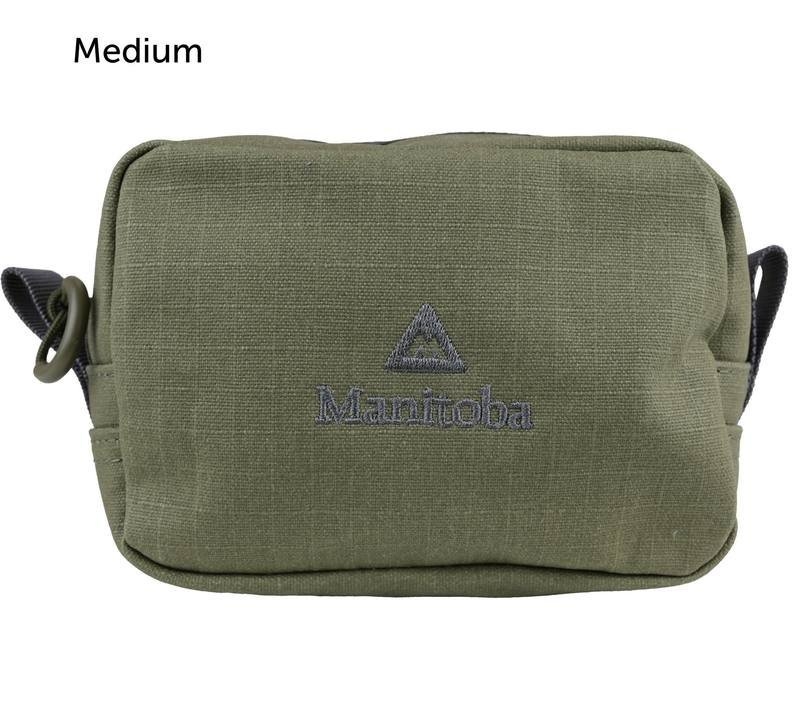 Manitoba Clothing Expedition Molle Belt Pouch Olive Medium