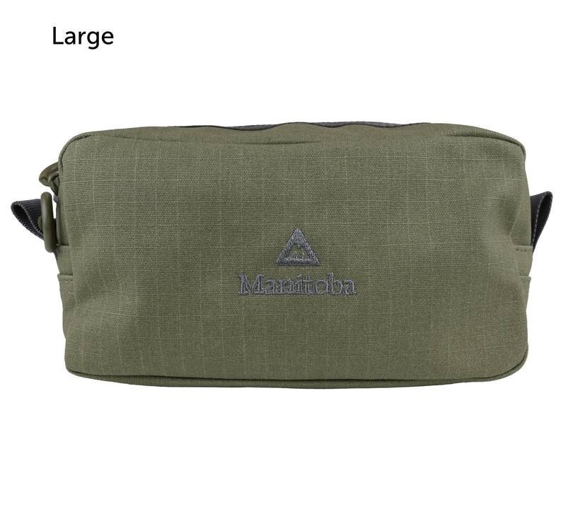 Manitoba Clothing Expedition Molle Belt Pouch Olive Large