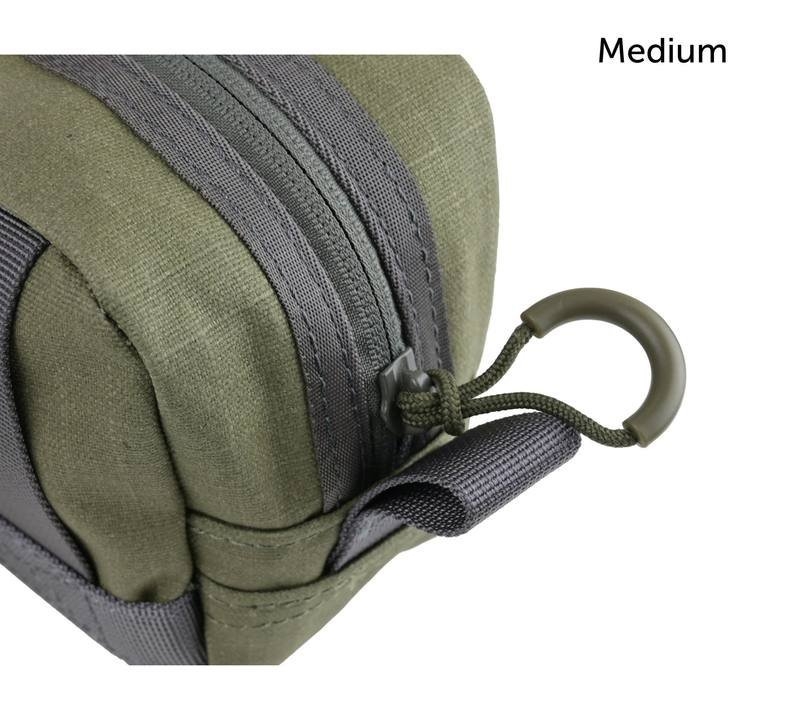 Manitoba Clothing Expedition Molle Belt Pouch Olive Medium