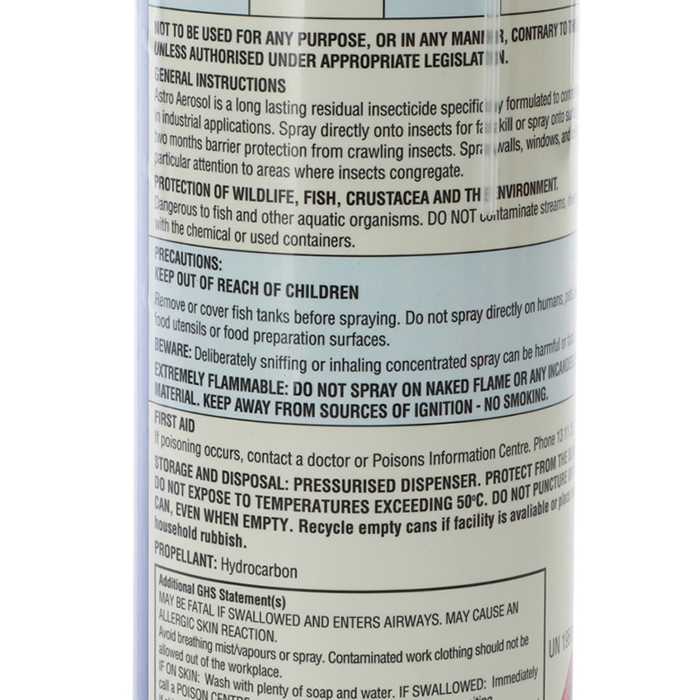 Astro Aerosol Residual Insecticide 330g