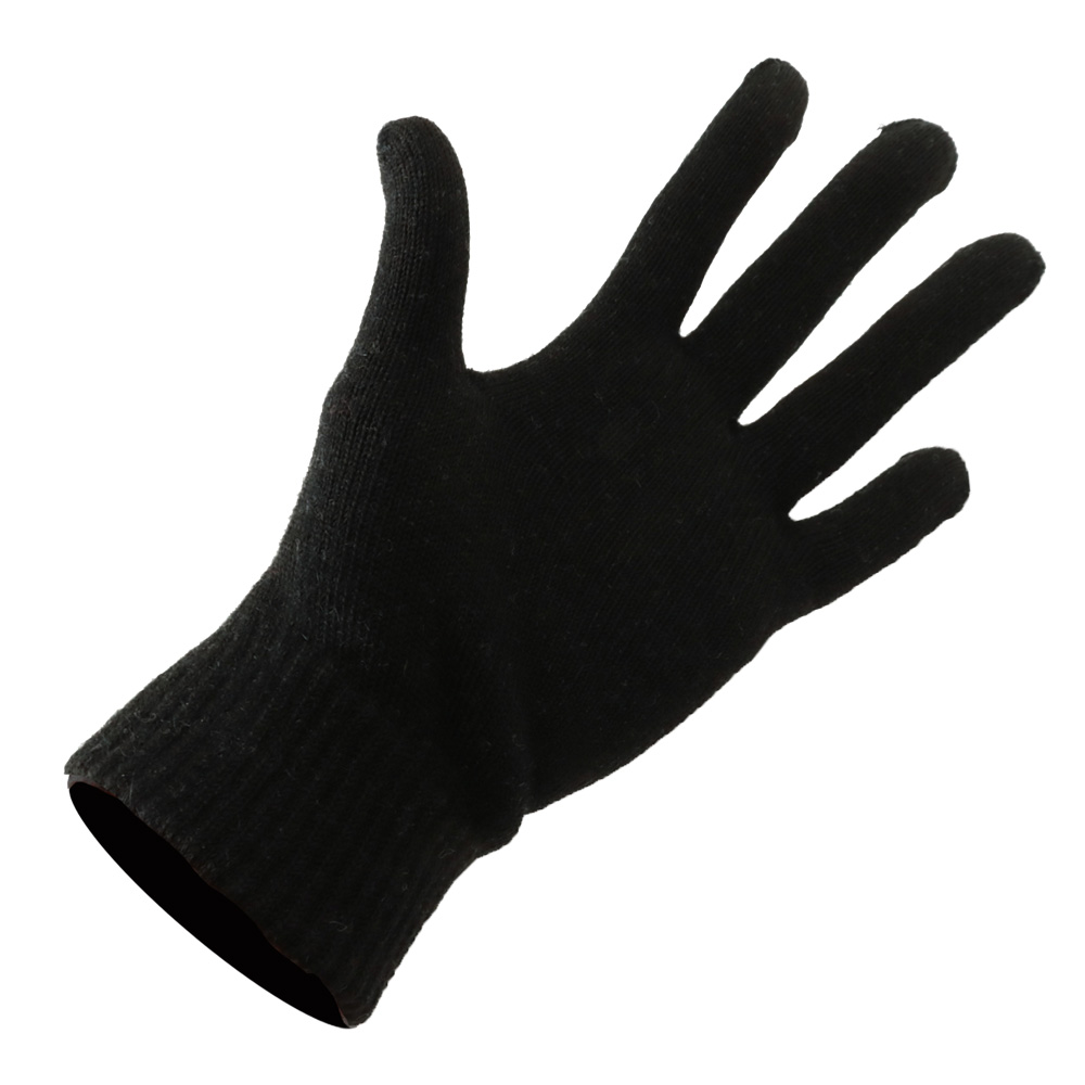Ridgeline Merino Possum Gloves Black Large