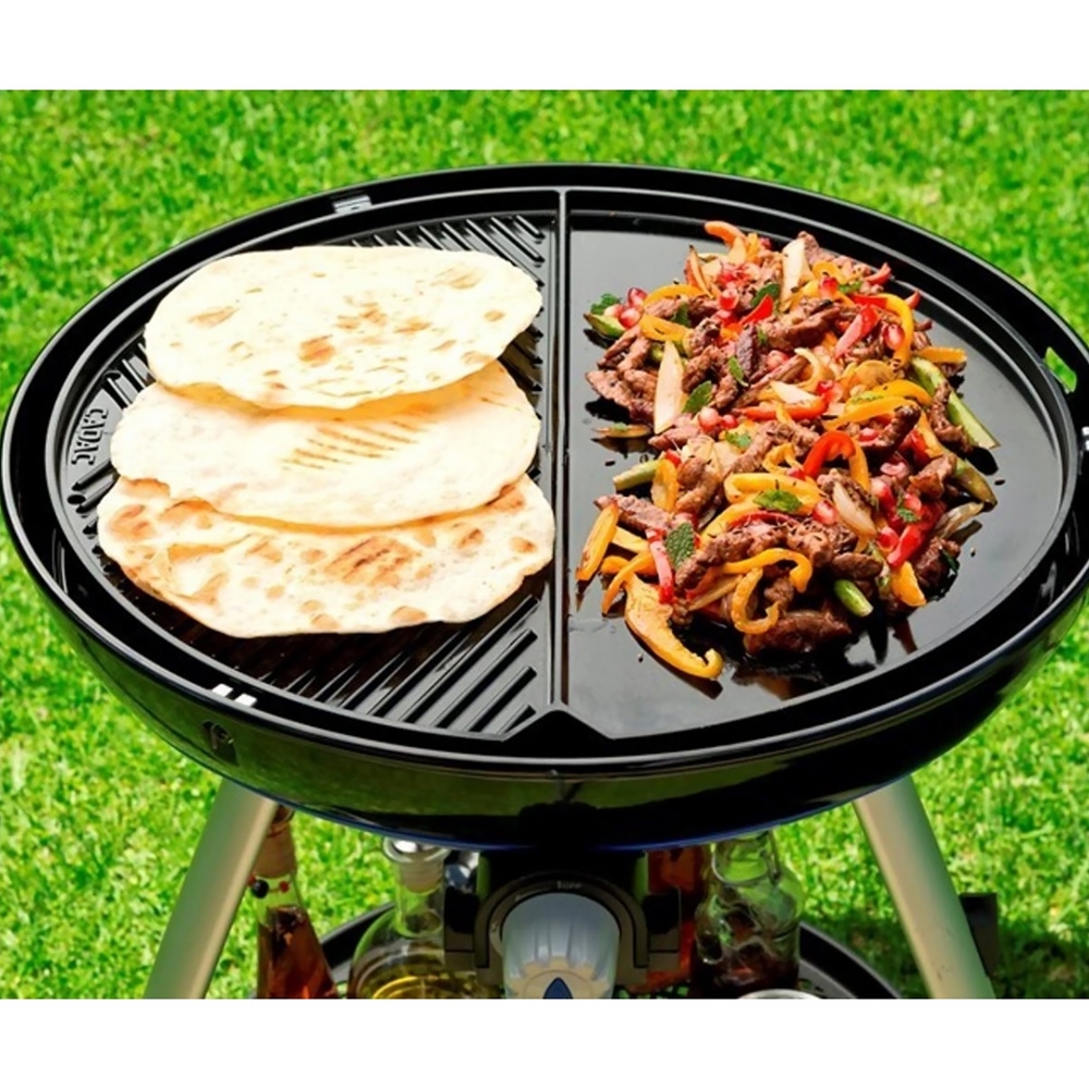 Dometic Cadac Grill Braai 50 Portable BBQ with Grill Plate and Pot Stand