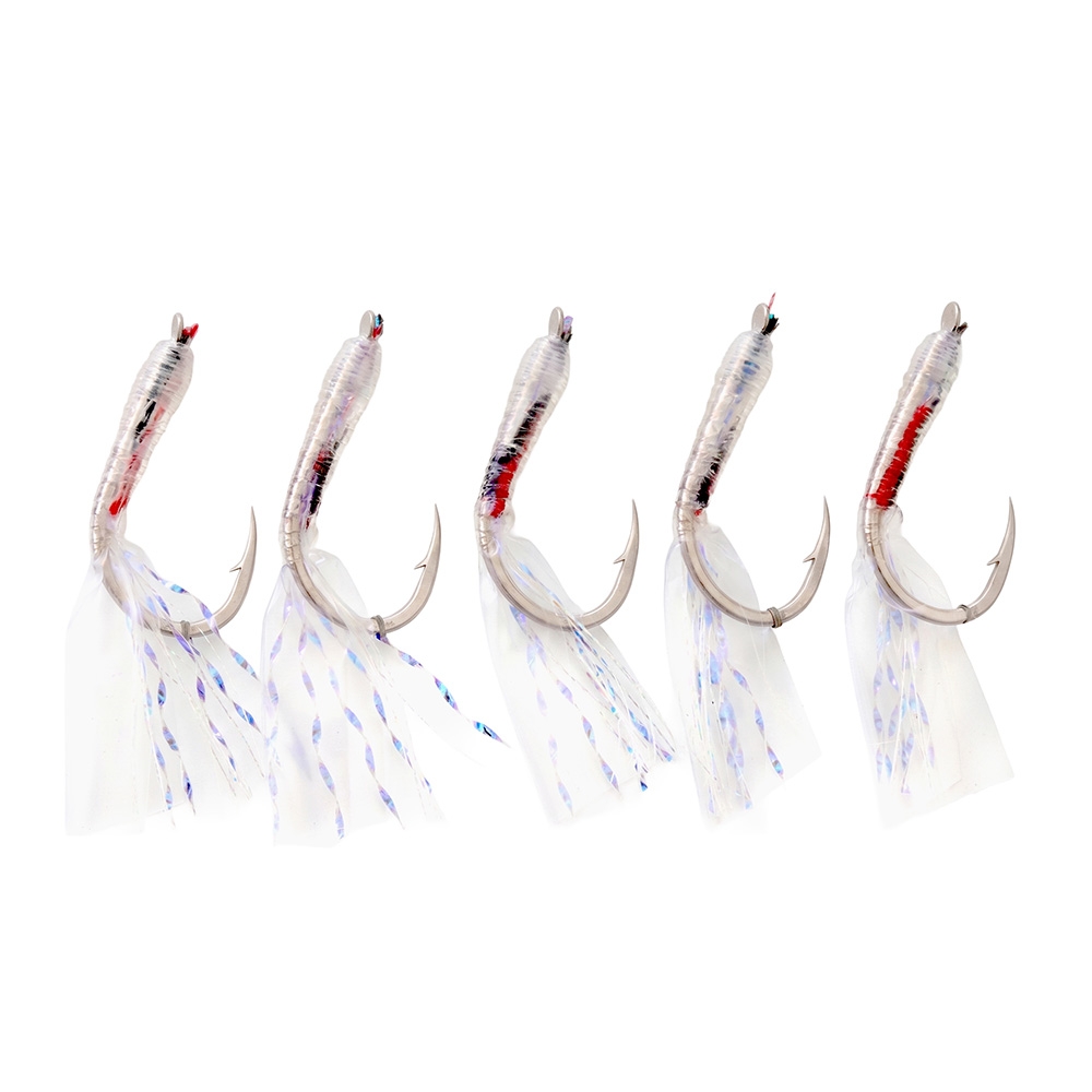 Sasame UV Glow Blood Bait Sabiki Rig
