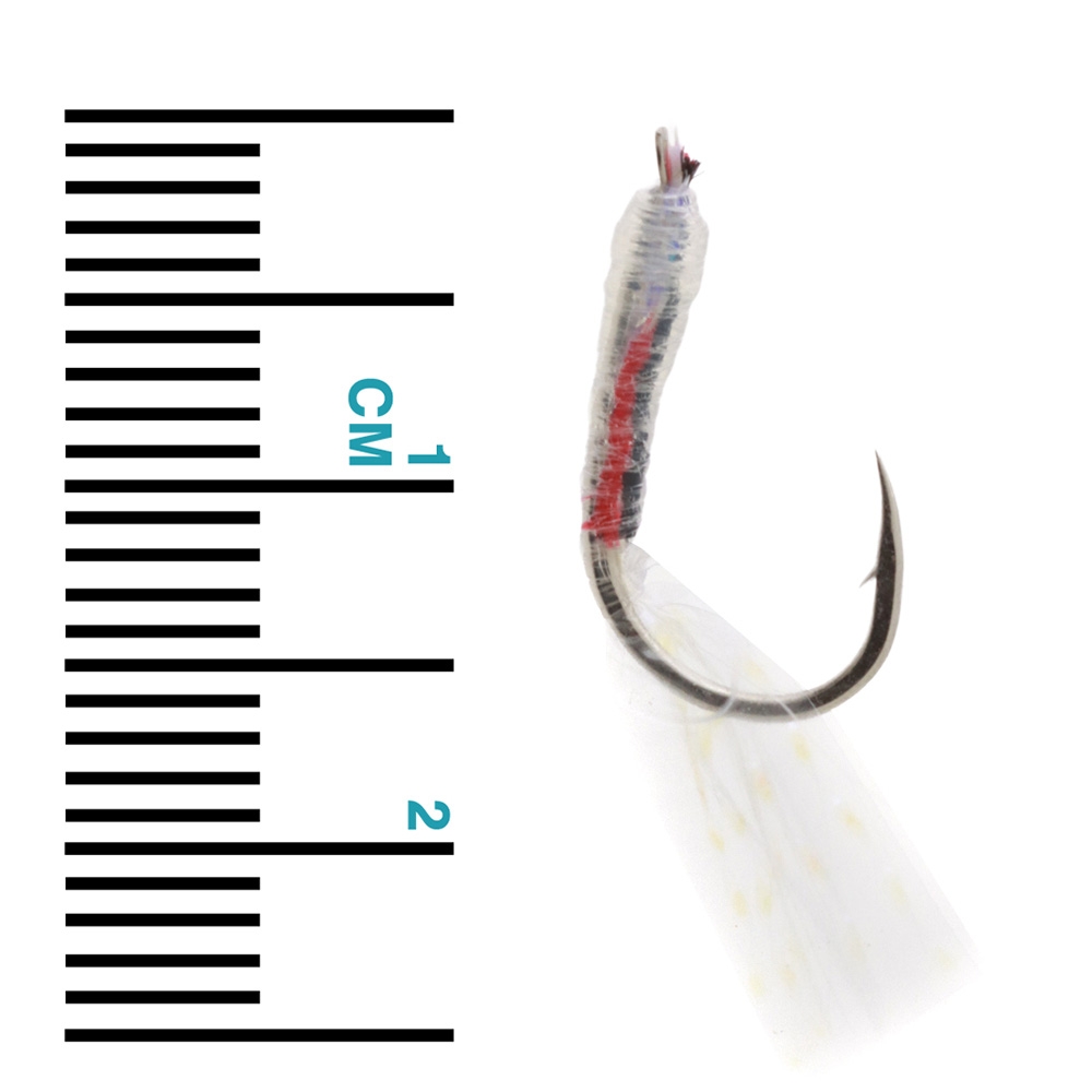 Sasame UV Glow Blood Bait Sabiki Rig