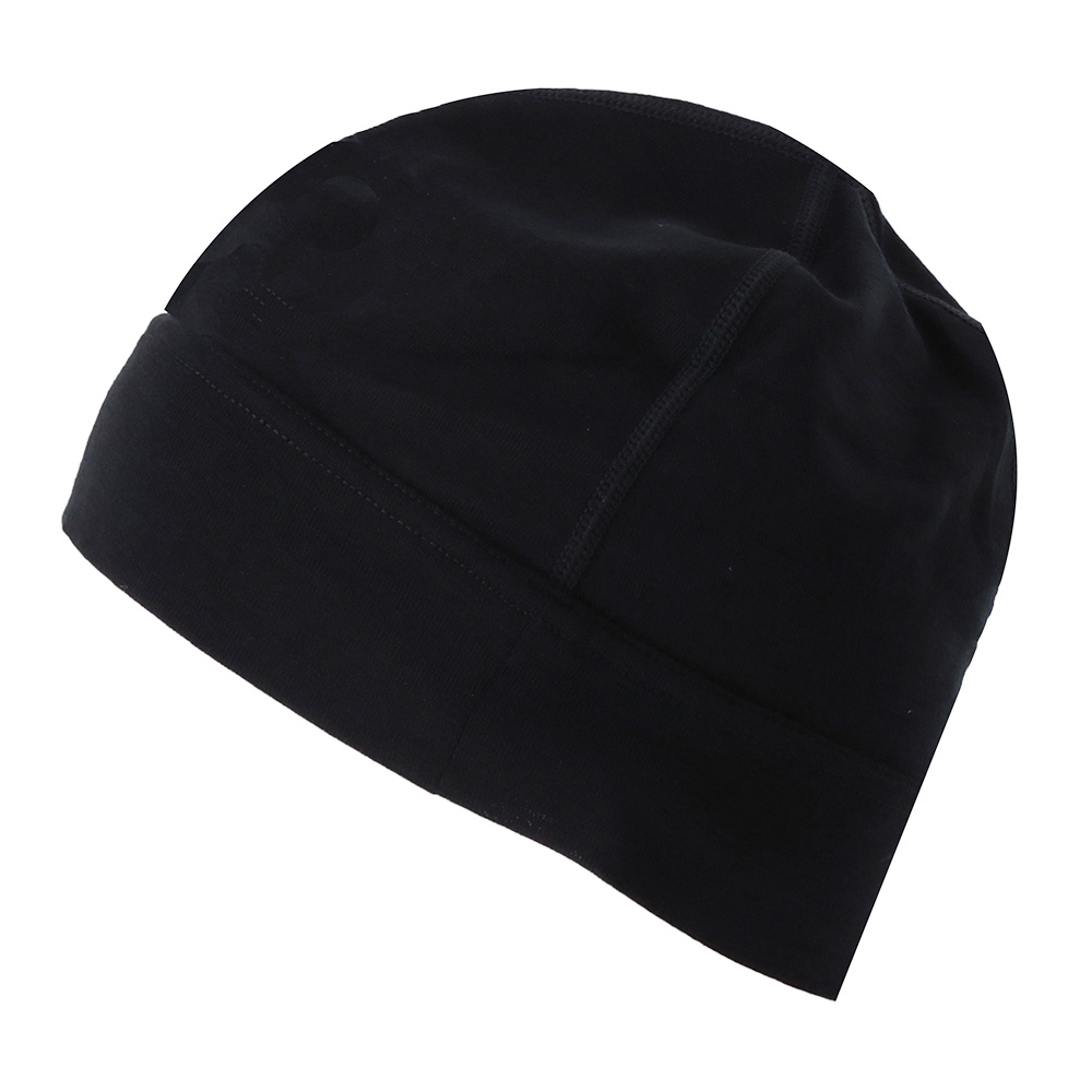 Black Shag Merino Beanie Black