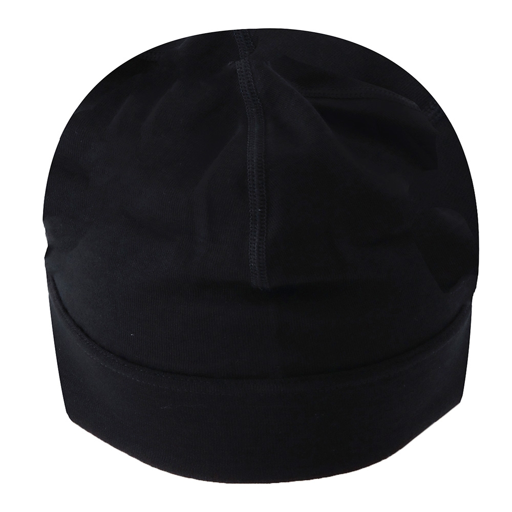 Black Shag Merino Beanie Black