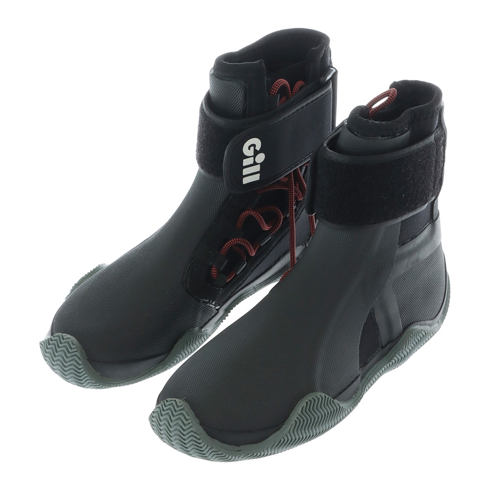 Gill Edge Neoprene Sailing Boots 4mm Black/Orange EU47 / US13