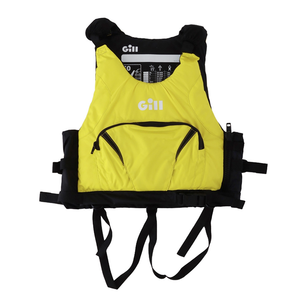 Gill Junior Pro Racer 50N PFD Buoyancy Aid Sulphur 30-40kg