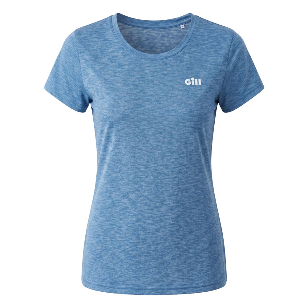 Gill Holcombe Womens Short Sleeve Crew Top