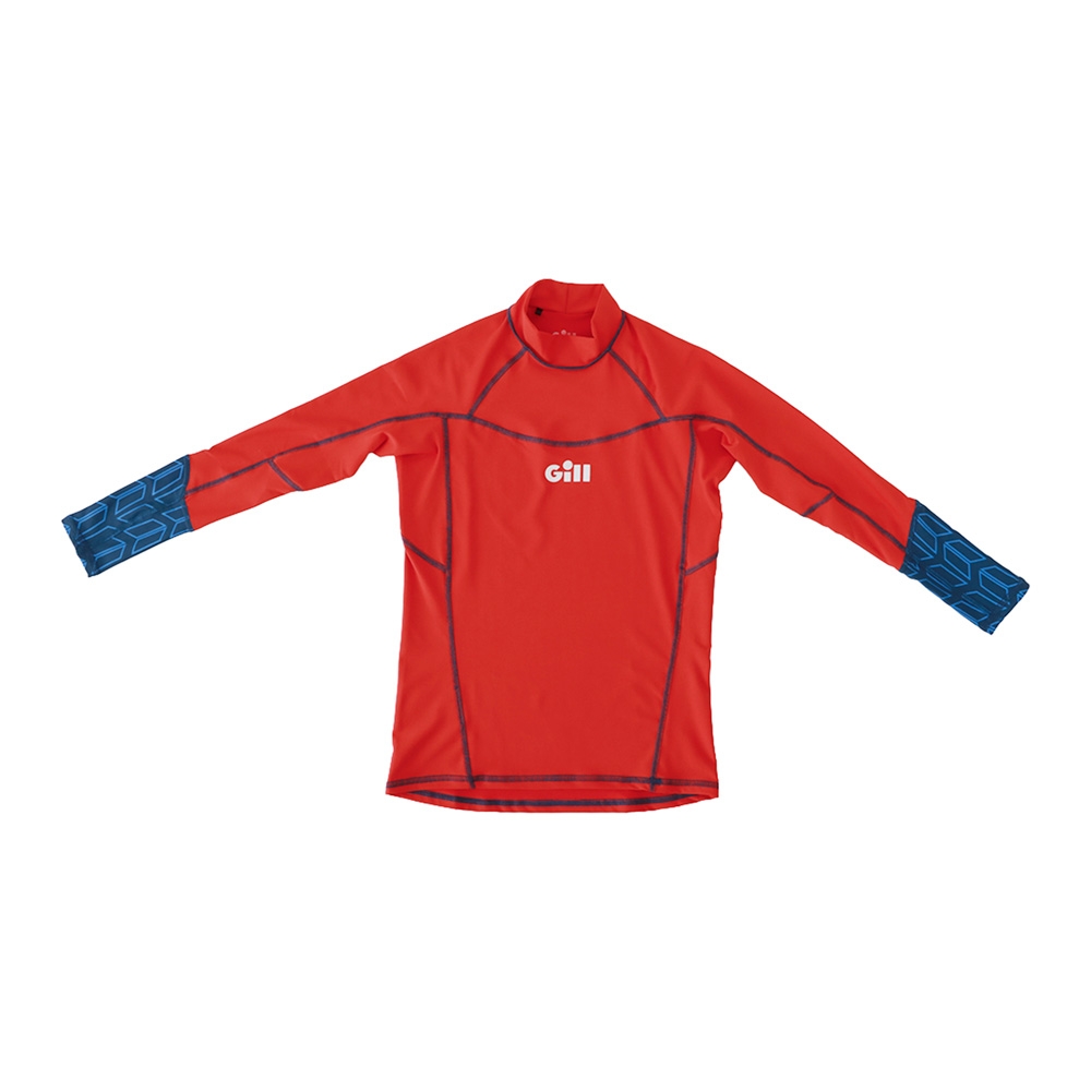 Gill Pro Kids Long Sleeve Rash Vest UPF50+