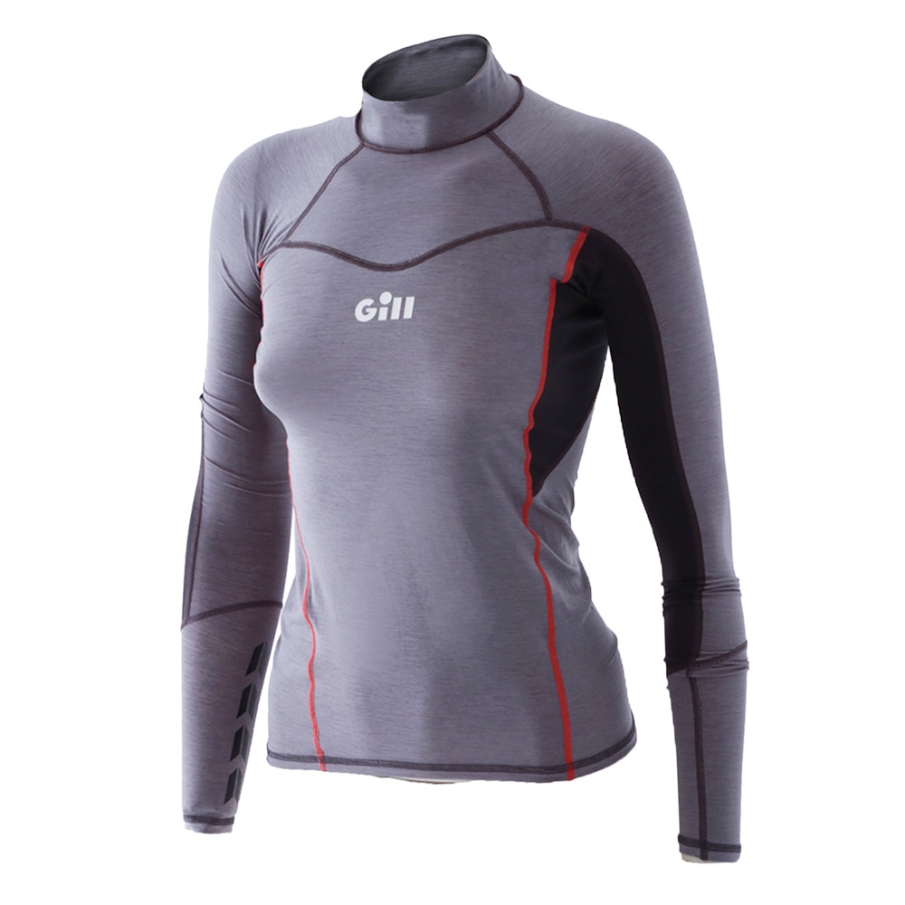 Gill Eco Pro Womens Long Sleeve Rash Vest UPF50+