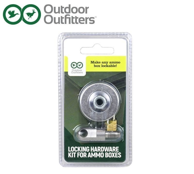 Outdoor Outfitters Ammunition Tin Locking Hardware Kit