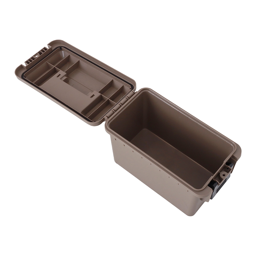 Buffalo River .50 Cal Lockable Plastic Ammo Box Dark Earth