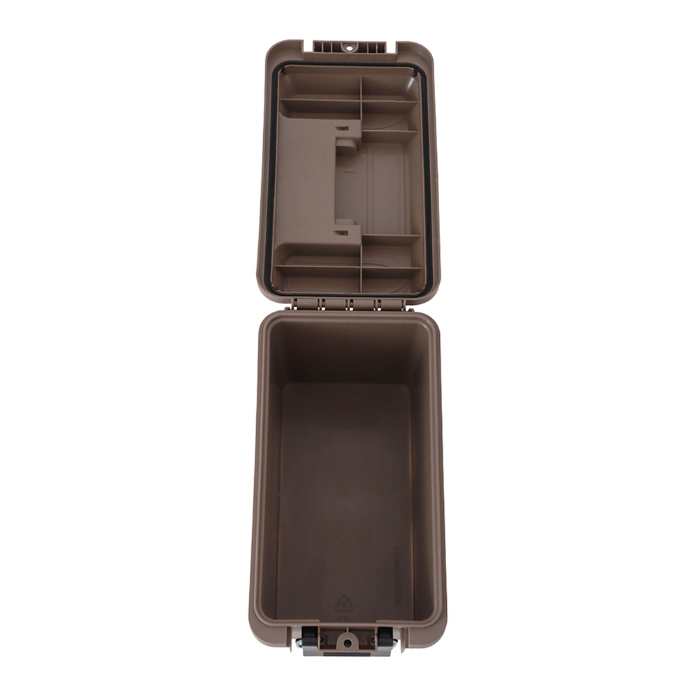 Buffalo River .50 Cal Lockable Plastic Ammo Box Dark Earth