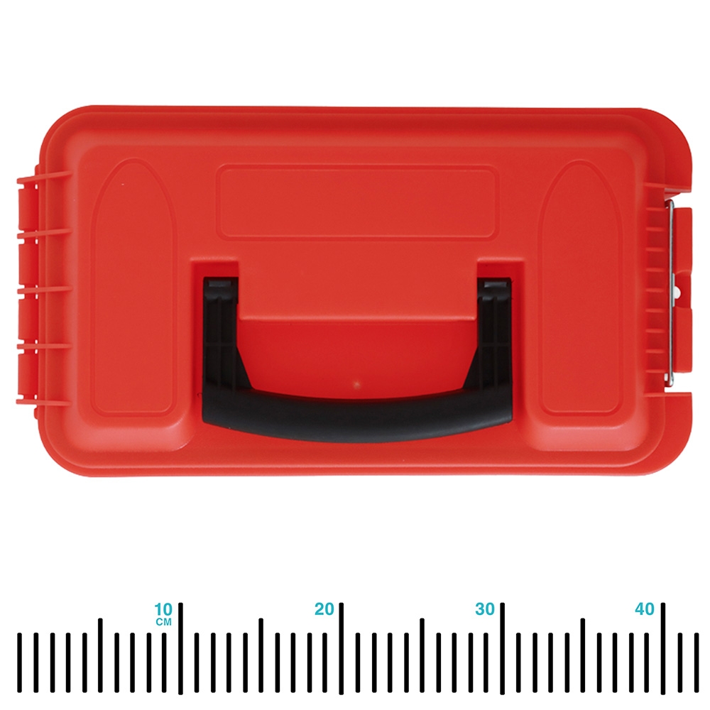Buffalo River .50 Cal Lockable Plastic Ammo Box Orange