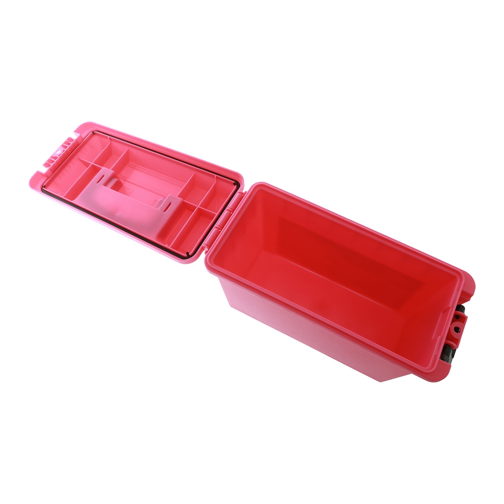 Buffalo River .30 Cal Lockable Plastic Ammo Box Pink