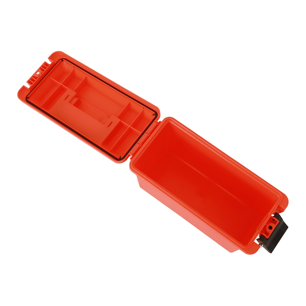 Buffalo River .30 Cal Lockable Plastic Ammo Box Orange
