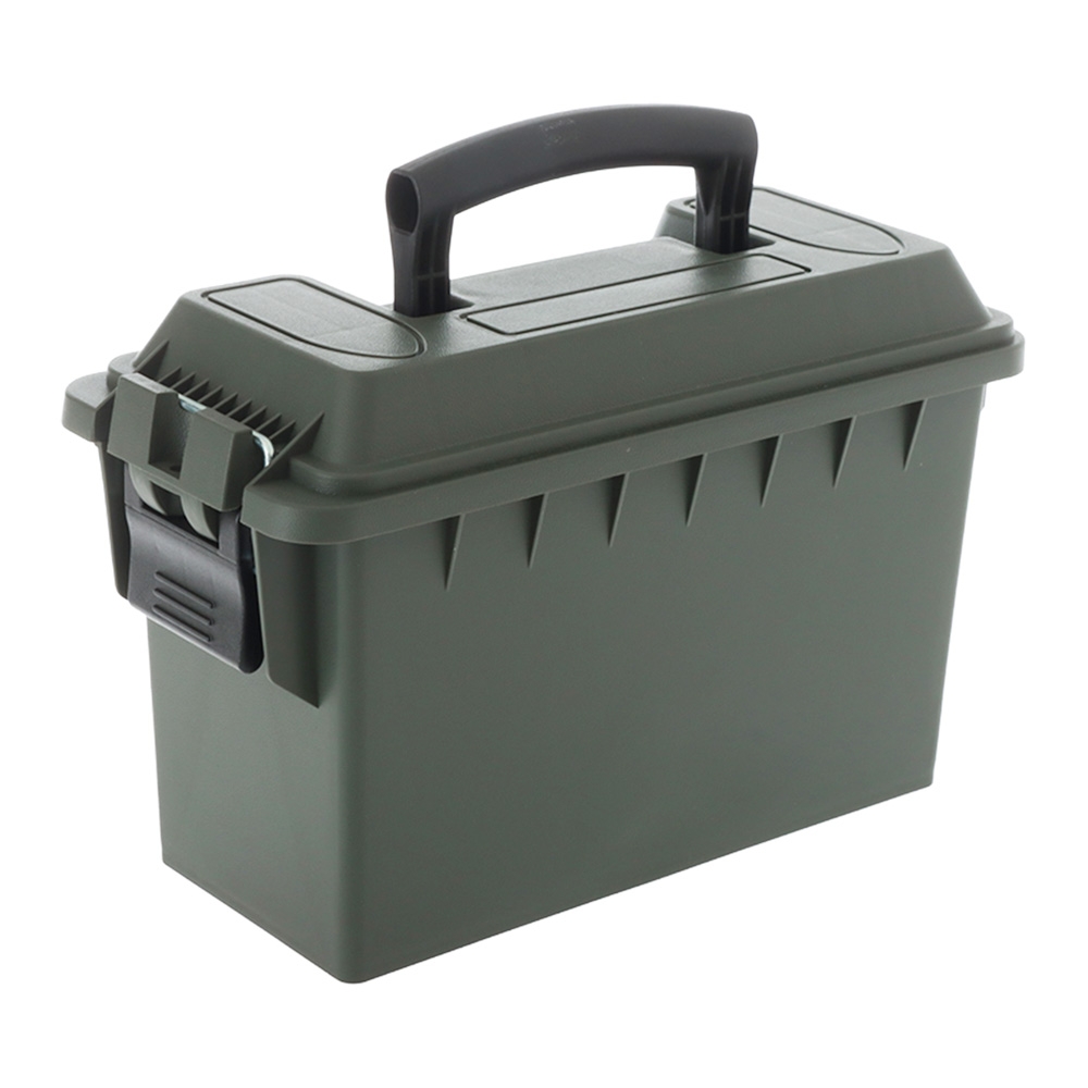 Buffalo River 4-Box .30 Cal Lockable Plastic Ammo Crate OD Green